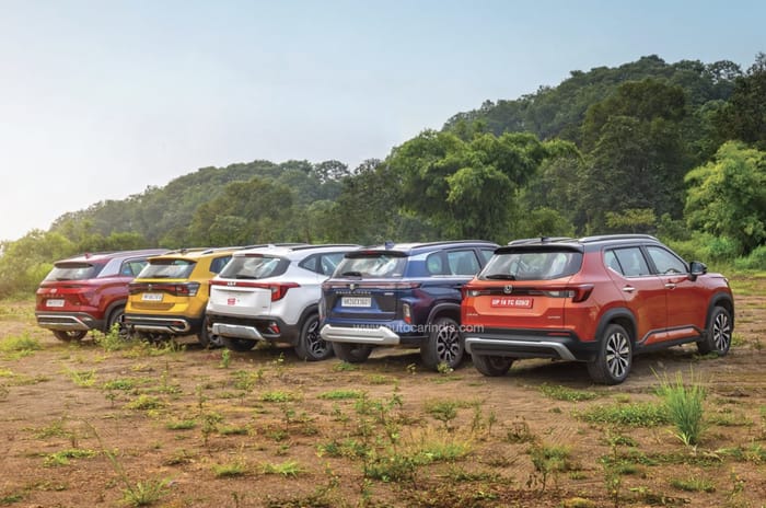 Midsize SUV comparison: Honda Elevate vs rivals